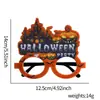 Decoraciones europeas y americanas de Halloween gafas de tela no tejida festival de fantasmas accesorios de disfraz de mascarada marco de gafas de calabaza murciélago