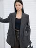 Blazer Casual de Lujo de Corte Holgado Moc100 Lana para Mujer, Nuevo Estilo Primavera 2026