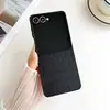 Lujo Ligero Anti-Caída Adecuado para Funda de Teléfono Móvil Samsung Zflip5 para Proteger Moda Europea y Americana Antideslizante Flip6 Modelo Popular para Parejas