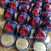 Princesa Oro 999 Por favor Haz un Pastel Rico de Oro 50mg Pieza de Oro Adornos para Enviar a la Esposa Regalo de Vacaciones Actividades Ceremonia de Acompañamiento