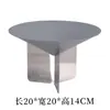 Plato de Frutas en Forma de Embudo Metálico Creativo Moderno Simple Plato de Almacenamiento Sala de Estar Mesa de Café Comedor Escritorio Adornos Decorativos de Lujo Ligero