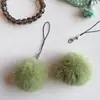 Pelota de Piel Sintética de Visón Mejorada 5cm Hecha a Mano para Accesorios de Cabello, Colgantes para Teléfono Móvil, Ropa, Zapatos, Sombreros, Joyería y Accesorios en Stock