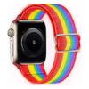Adequado para Pulseira de Relógio Apple Watch 11 iWatch S10 Pulseira de Laço Elástico de Nylon Ajustável Telescópica