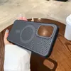 Aplicável à capa de celular OnePlus Ace 6 ACE5pro verão ultrafina toque de pele 1+15 duas cores dissipação de calor adsorção magnética furos em favo de mel