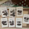 Nuevo Estilo Coreano Otoño e Invierno Lunares Oso Dulce Tela Pasador para el Cabello Niños Hecho a Mano Lado Roto Flequillo Pasador Accesorios para el Cabello para Mujeres