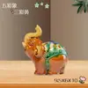 Luoyang Tang Sancai Elefante de Cerâmica Tudo corre bem com o Elefante auspicioso Nafu Enfeites de Decoração para Casa Elefante auspicioso Wen Chuang