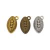 Accesorios de joyería DIY, colgante de rugby de aleación de zinc retro, zakka, venta al por mayor, directo de fábrica 1412
