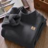 Camisetas de Manga Larga para Niños y Niñas, Nuevas Camisetas de Cuello Alto Corto de Primavera y Otoño para Niños, Elegantes Camisetas Básicas de Terciopelo Alemán para Principios de Otoño para Niños Pequeños