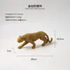 Estilo Lujo Ligero Moderno Habitación Modelo Escritorio Animal Dorado Orangután Leopardo Combinación de Adorno Creativo Decoración Suave con Decoración