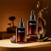 Botella Cuadrada de Vidrio Personalizada de 30 ml para Sérum con Gotero, Botella de Vidrio Cosmético para Aceite Esencial, Botella Dosificadora con Gotero