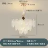 Lámpara de araña estilo francés, lámpara de dormitorio, dormitorio principal, lámpara para habitación nueva, lujo ligero, sensación de alta gama, lámpara de sala de estar, lámpara de cristal simple, hierro