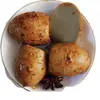 Petisco de ovo assado especial estilo Nordeste, pronto para comer, sabor cominho e picante, mesmo sabor delicioso dos petiscos de feira