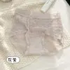 Falda Xiaolan L067 Gasa Burbuja Sexy Encaje Bragas Mujer Cintura Media Sensación Nude Sin Costuras Agradable a la Piel Transpirable Calzones de Niña