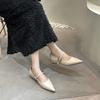 Elegantes y Adelgazantes Zapatos Mary Jane de Punta Elevadores de Altura para Mujer en Primavera y Otoño, Zapatos de Noche Negros Elevadores de Altura