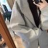 Ropa con capucha de alta gama para mujer Sudadera con capucha Sudadera con capucha estampada Sudadera con capucha pesada Abrigo para mujer Unisex Pastoral