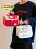 Bolsa de Maquillaje Portátil de Gran Capacidad Hello Kitty para Mujer, Bolsa de Almacenamiento de Viaje de Dibujos Animados Linda, Neceser Personalizable
