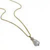 Nuevo Collar de Calabaza Estilo Chino para Mujer, Cadena Sencilla y de Moda para Clavícula de Nicho de Lujo Ligero, Accesorio Versátil Elegante y a la Moda