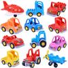 Compatible con Modelos Universales de Bloques de Construcción para Coches de Partículas Grandes, Juguetes de Ensamblaje para Niños de Vehículos, Aviones, Autobuses y Regalos