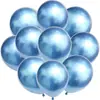 Set de Globos Metálicos Redondos Transparentes Gruesos con Lentejuelas de 12 Pulgadas Transfronterizo Combinación Fiesta Decoración de Cumpleaños Bola de Confeti Venta al por Mayor