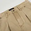 Calça de Trabalho Vintage Estilo Americano para Homens, Calça Casual Reta Estilo Street, Calça Longa Versátil de Cor Sólida Solta de Perna Larga