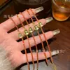 Venta al por mayor del Fabricante: Pulsera de Hilo Rojo con Calabaza de Jade de Espuma de Agua Natural Roja con Incrustación de Plata S925, Diseño Fresco y Exquisito