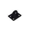 Acero inoxidable negro Gancho Superior Pared Techo Cortina Saco de Arena Bolsa Ventilador de Techo Lámpara Ventilador de Techo Gancho en U