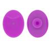 Tamanho Pequeno Escova de Limpeza de Silicone Escova Facial de Silicone Infantil Escova de Shampoo para Bebê Escova Oval de Massagem para Banho