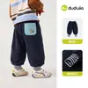 Pantalones para Niños de Dudu: Pantalones Largos de Otoño para Niños, Pantalones Casuales para Niñas, Colección de Otoño, Estilo de Otoño para Bebés, Pantalones Deportivos, Ropa para Niños