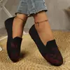 2026 Verano Nuevo Comercio Exterior Tallas Grandes Mujer Casual Cómodo Moderno Sencillo Estilo Étnico Zapatos de Salón Talla Única para Todos