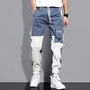 Pantalones cargo casuales negros funcionales Yu wenle transfronterizos de primavera y otoño peto para hombre sueltos marca de moda punta ins