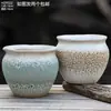 Maceta Creativa de Cerámica para Suculentas de Balcón Hogareño, Maceta Grande de Arcilla para Pothos, Orquídea, Planta Verde, Maceta de Diámetro Grande