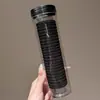 Elástico de Cabelo Maillard de Alta Qualidade para Mulheres, Corda de Cabelo Estilosa, Anel de Cabelo Elástico Durável Tendência