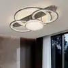 Luz de sala de estar luz de lujo alto nivel estilo minimalista italiano nórdico lámpara de techo redonda dormitorio estudio lámparas y linternas de Zhongshan
