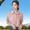 Polo de Hombro de Lujo Nicho Francés para Mujer Verano Nuevo Estilo Holgado Super Hada para Usar Encima Top Combinable