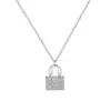 Bolsa Seiko Kangkang de Venta Caliente Transfronteriza Llena de Diamantes Collar con Colgante de Letra H Cadena para Clavícula Versátil Elegante de Lujo Accesible Nicho