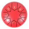 Tambor Etereo Transfronteiriço 4,5 polegadas / 6 polegadas Instrumento de Percussão Tambor de Língua de Aço para Crianças Iniciantes
