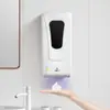 Nuevo Dispensador de Jabón por Inducción Montado en Pared Automático Lavado de Teléfono Móvil Máquina Automática de Gel Antibacterial por Inducción Dispensador de Jabón para Baño No