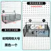 Acessórios para Painel Perfurado Cesta Suspensa Rack de Armazenamento Prateleira Gancho de Armazenamento Pingente de Painel Suspensor Furo Redondo Universal Diy16252630