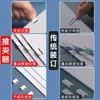 Clips para Papel, Tamaño Grande, para Organizar Documentos, Fijar Carpetas, Clips de Cola Larga, Clips sin Pinza, Clips de Papelería