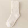 24 medias altas de toalla, calcetines gruesos para mujer, calcetines cálidos de rizo de tubo medio, calcetines de nieve gruesos de cintura alta con forro polar para otoño e invierno