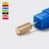 Cabezal de rectificado de acero de tungsteno para arte de uñas, rectificador de pretratamiento, broca de aleación, removedor de piel muerta, cabezal de rectificado para quitar uñas, acero de tungsteno