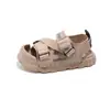 Sandalias Cerradas de Nuevo Estilo para Niños Verano 2025, Sandalias Deportivas con Suelas Suaves Antideslizantes, Zapatos Casuales para Niñas, Zapatos de Playa Estilo Coreano