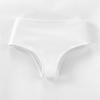 Ropa interior hecha a medida para mujer Dys130 Bragas de cintura alta estilo europeo y americano de algodón peinado 40S Transpirables Talla grande Versátiles Levanta glúteos