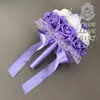 Ramos de Novia y Dama de Honor Estilo Occidental Suministros para Bodas Amazon Versión Coreana Rosas de Espuma de Poliestireno Al por Mayor