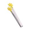 Fabricantes clip de silicona para niños clip corto de acero inoxidable antideslizante para hielo mini clip para alimentos clip para azúcar clip para alimentos para horno