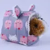 Nido para hámster Rama de flor ratón cobaya bolsa de miel cerdo holandés casa de escape loro cuatro estaciones nido cálido de algodón suministros para mascotas pequeñas
