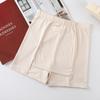 Verano Imitación Seda de Hielo Hielo Fresco Push-up Cintura Alta Pantalones de Seguridad para Mujer Sin Ataduras Borde Antienrollable Antipudor Pantalones de Alta Elasticidad
