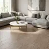 Azulejos de suelo de PVC gruesos autoadhesivos con imitación de veta de madera, cuero plástico, instalación directa sobre pisos de cemento, para uso doméstico, venta al por mayor desde el fabricante