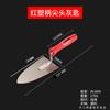 Acero al manganeso espátula pequeña llana llana cuchara para ceniza mango de madera cuchillo para enyesar herramientas de albañilería pala engrosada de acero inoxidable