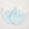 Luvas de Seda Gelada para Bebê Verão Finas Recém-Nascido Anti-Arranhões Rosto Anti-Arranhões Respiráveis Macias 0-1 Ano Luvas Protetoras